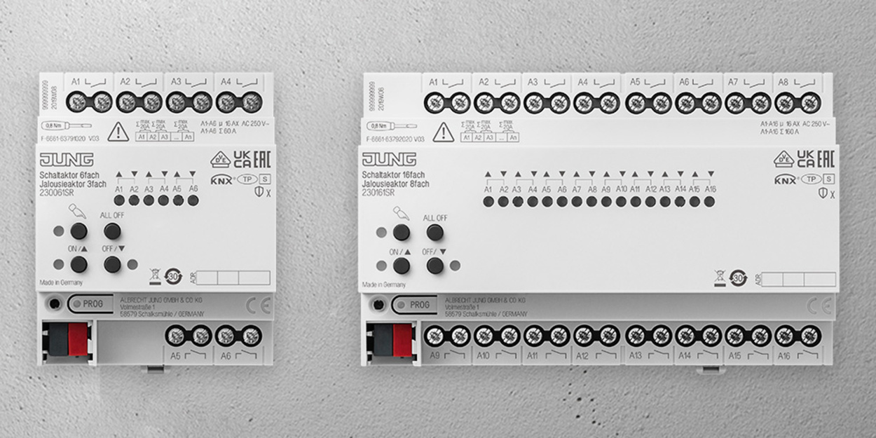 KNX Schalt- und Jalousieaktoren bei Haus- und Elektrotechnik Uhlig GmbH in Schwarzenberg