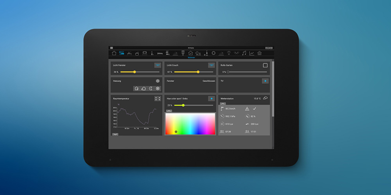 Smart Control 8 bei Haus- und Elektrotechnik Uhlig GmbH in Schwarzenberg